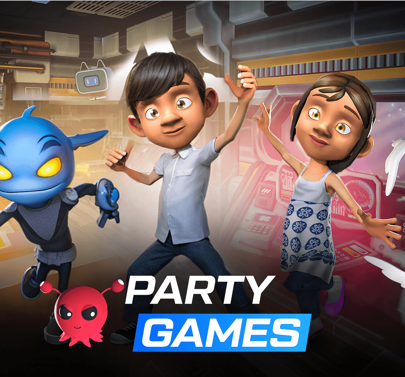 Party Games — игра на VR-арене VERTIGO